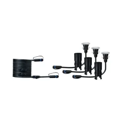 Paulmann Indbygningsspots|Spotlights > Plug & Shine Floor Mini 3-delt supplement 830