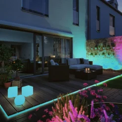Paulmann Dekorationsbelysning|Led Strips > Plug & Shine Glat LED-strip RGBW 10 m