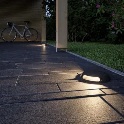 Nedgravet Udebelysning ^ Paulmann Plug & Shine LED-gulvlampe 93920 2x3W