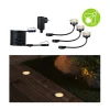 Paulmann Nedgravet Udebelysning > Plug & Shine LED indbygningslampe 2W sæt med 3 stk