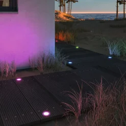 Paulmann Nedgravet Udebelysning|Udendørs Spot > Plug & Shine LED indbygget gulvspot Floor RGBW ZigBee