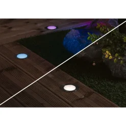 Paulmann Nedgravet Udebelysning|Udendørs Spot > Plug & Shine LED indbygget gulvspot Floor RGBW ZigBee