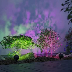 Terrassebelysning|Udendørs Spot ^ Paulmann Plug & Shine LED-spot Kikolo jordspyd, ZigBee, RGBW