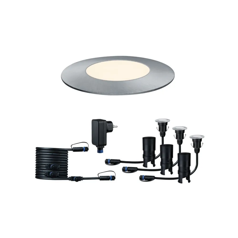 Nedgravet Udebelysning ^ Paulmann Plug & Shine Mini 3-delt basissæt 3.000K