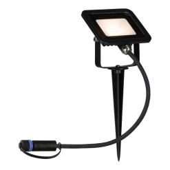 Udendørs Spot ^ Paulmann Plug & Shine projektør med spids 6,8W