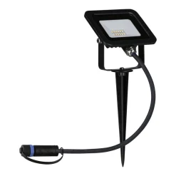 Udendørs Spot ^ Paulmann Plug & Shine projektør med spids 6,8W