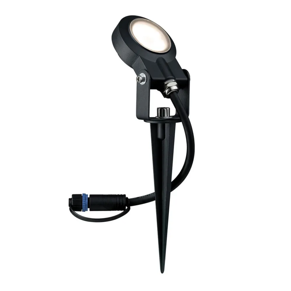 Udendørs Spot ^ Paulmann Plug & Shine spot med jordspyd Sting 3000K