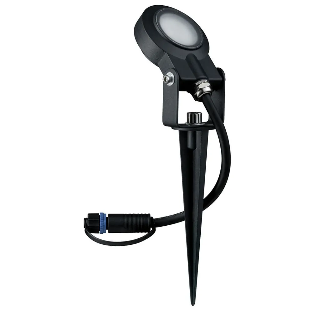 Udendørs Spot ^ Paulmann Plug & Shine spot med jordspyd Sting 3000K