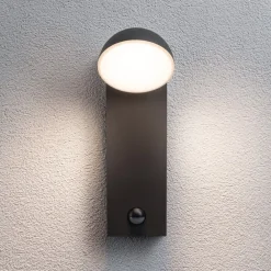 Paulmann Væglampe Med Sensor > Puka LED udendørs væglampe med sensor