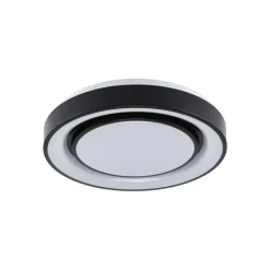 Loftlamper ^ Paulmann Rainbow Ø37cm sort fjernbetjent stjernedekoration RGBW