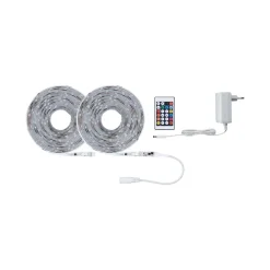 Paulmann Dekorationsbelysning|Led Strips > SimpLED stripe-sæt, 17 W, RGB, 10 m