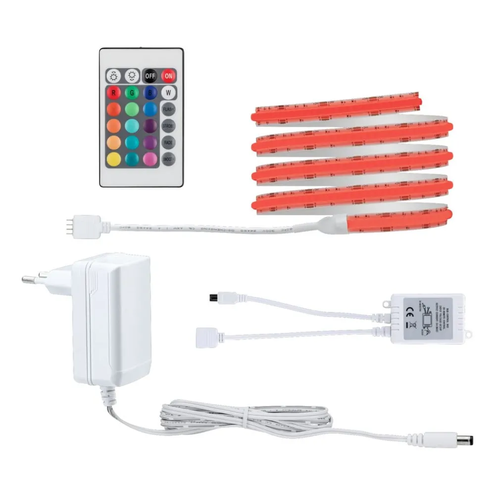 Dekorationsbelysning|Led Strips ^ Paulmann SimpLED Strip sæt COB RGB 1,5 m
