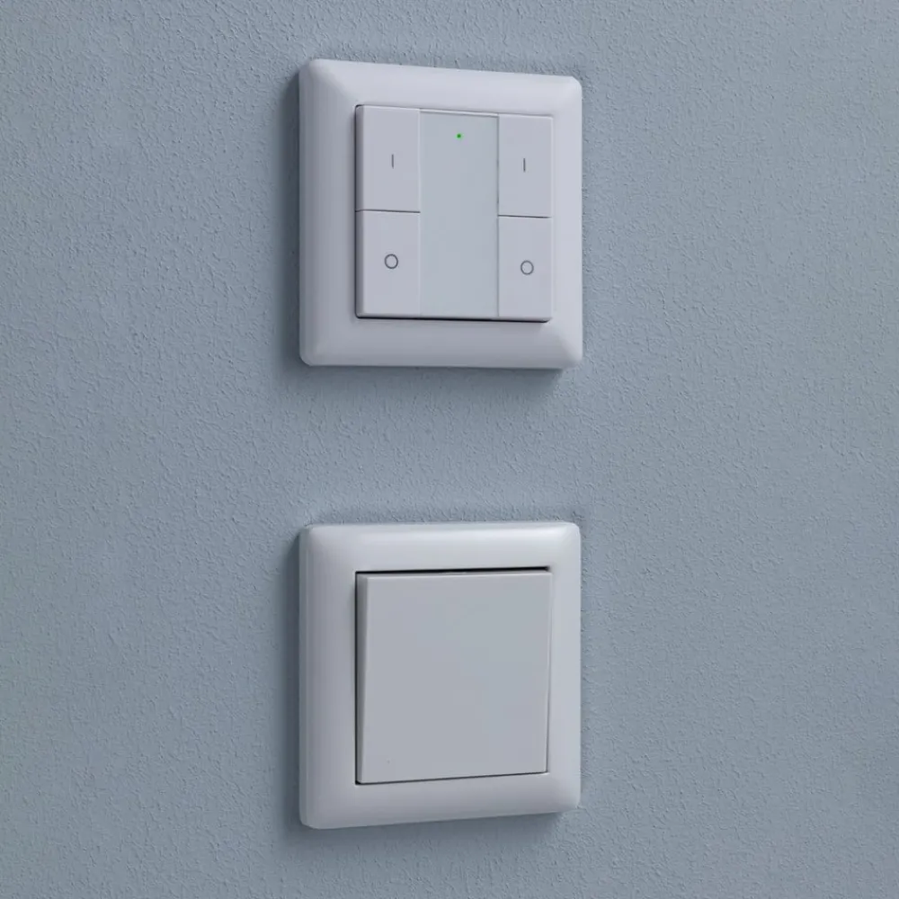 Paulmann Dæmpbar Led-Pære|Smarte Lyskilder > Smart Home-sæt ZigBee 4x E27 9,3W LED mat RGBW