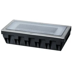 Solcellelamper|Nedgravet Udebelysning ^ Paulmann Solar Box LED-indbygningslampe 20x10cm