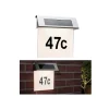 Paulmann Postkasser > Solar husnummerlampe med LED, IP44
