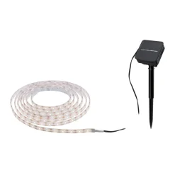 Dekorationsbelysning|Solcellelamper ^ Paulmann 78896 Solar LED-stripe 3 m, varmhvid