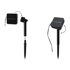 Dekorationsbelysning|Solcellelamper ^ Paulmann 78896 Solar LED-stripe 3 m, varmhvid
