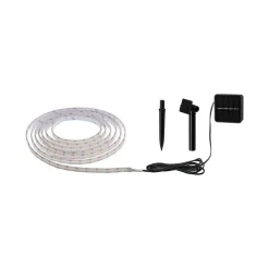 Dekorationsbelysning|Solcellelamper ^ Paulmann 78896 Solar LED-stripe 3 m, varmhvid