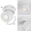 Gang|Loftlamper ^ Paulmann Spircle LED-downlight, mat hvidt