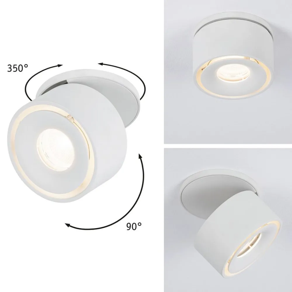 Paulmann Indbygningsspots > Spircle LED indbygningslampe, mat hvid
