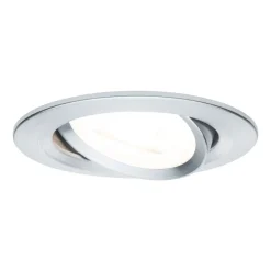 Paulmann Indbygningsspots > Spot Nova rund, drejelig/dæmpbar, aluminium