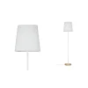 Paulmann Gulvlamper|Gulvlamper > Stellan gulvlampe, hvid tekstilskærm
