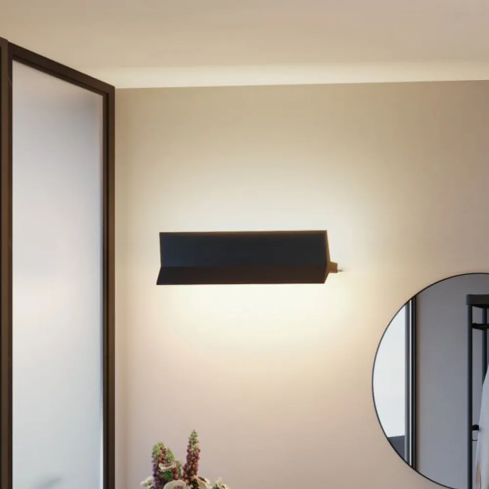 Paulmann Væglamper > Stine LED wallwasher 3-trins dæmp, sort