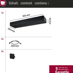 Paulmann Driver Konstant Spænding > strømforsyning Power Box Linion sort ZigBee 230/24V