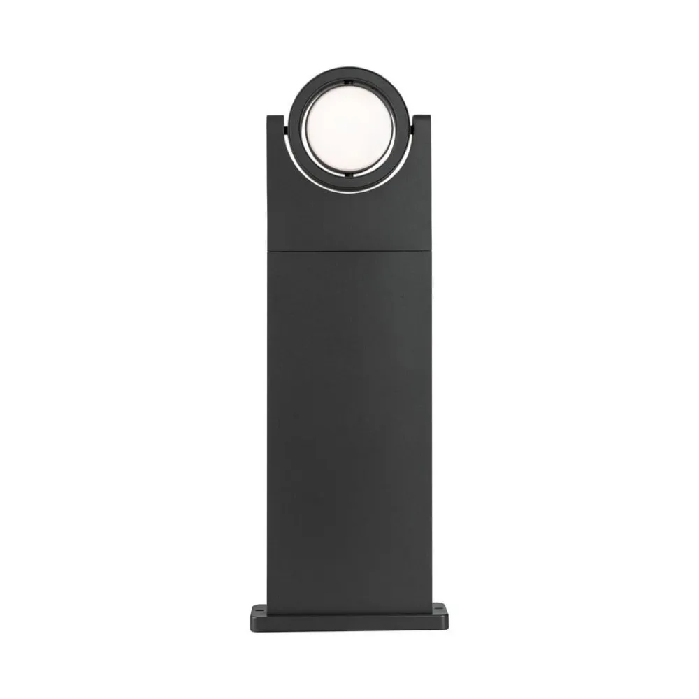 Gadebelysning ^ Paulmann Swivea LED-pullertlampe, kardan