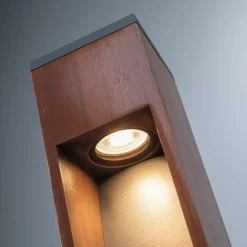 Paulmann Sokkellamper > Trabia LED-sokkelampe i træ, højde 60 cm
