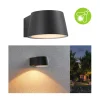 Paulmann Væglamper > udendørs LED-væglampe Capea, antracit, aluminium, IP44