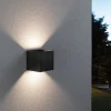 Paulmann Væglamper|Væglamper > udendørs LED-væglampe Cybo, RGBW, 10 cm, antracit