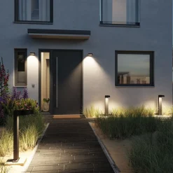 Paulmann Væglamper > udendørs LED-væglampe Capea Grand antracit 16 cm IP44