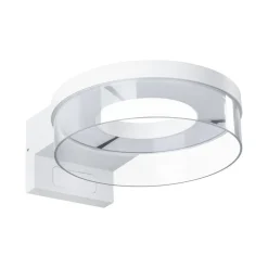 Paulmann Væglampe Med Sensor > udendørs LED-væglampe Capera hvidt metal IP44