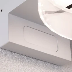 Paulmann Væglampe Med Sensor > udendørs LED-væglampe Capera hvidt metal IP44