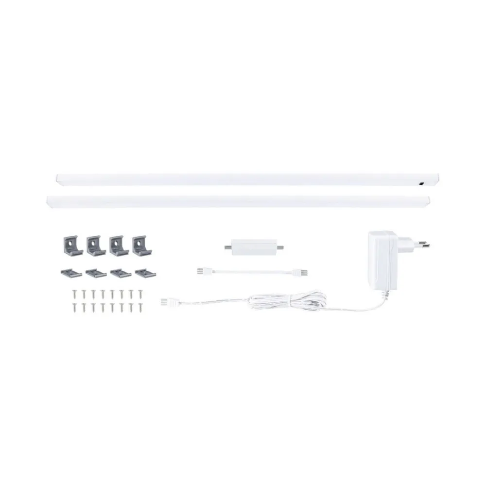 Underskabsbelysning ^ Paulmann underskabslampe Inline 2-startsæt hvid 55 cm CCT