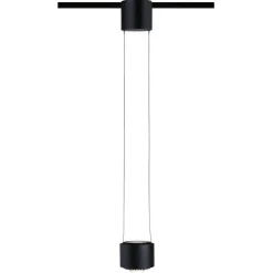 Skinnesystem ^ Paulmann URail Aldan LED-pendellampe, sort