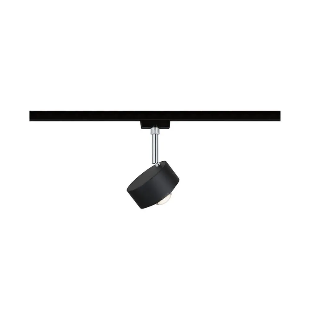 Paulmann Arbejdsrum/Kontor|Skinnesystem > URail Aldan LED-spotlight, sort mat, metal, CCT