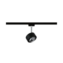 Paulmann Arbejdsrum/Kontor|Skinnesystem > URail Aldan LED-spotlight, sort mat, metal, CCT