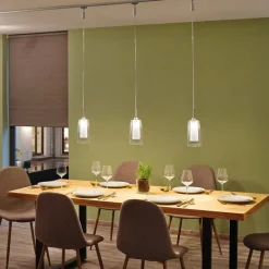 Paulmann Skinnesystem > URail Arido LED-pendellampe, mat krom