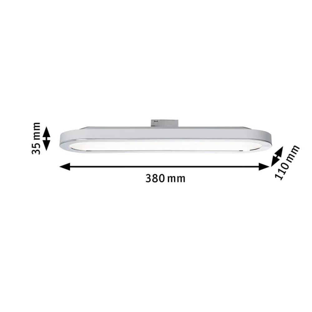 Paulmann Skinnesystem > URail Board LED-panel i hvidt