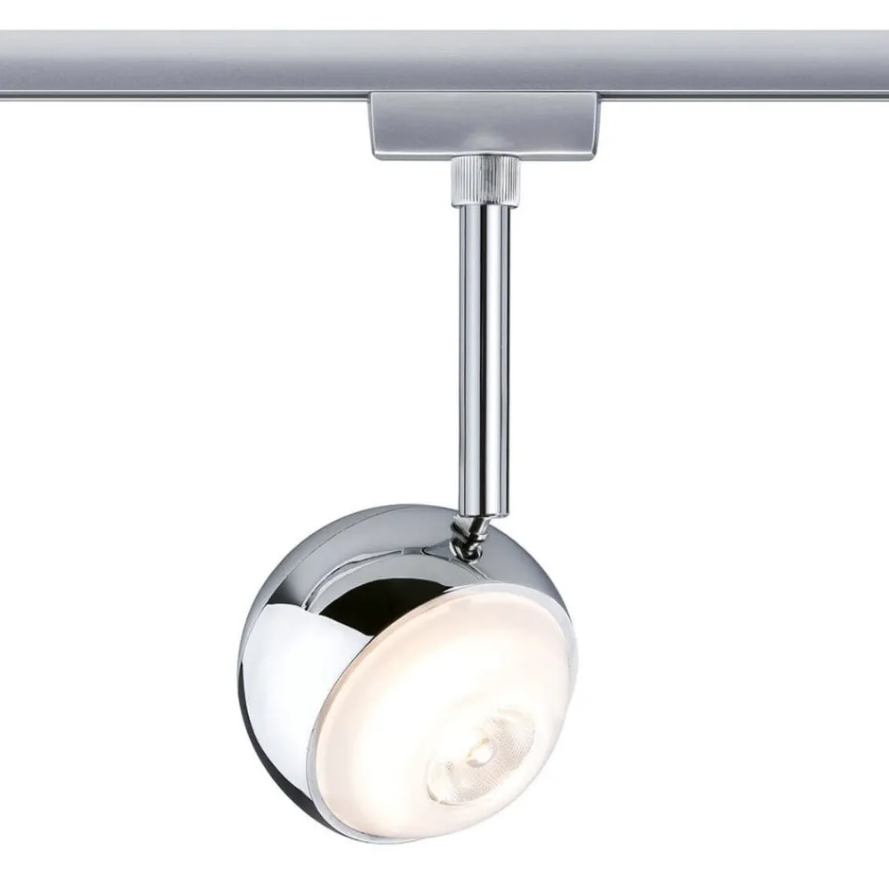 Skinnesystem ^ Paulmann URail Capsule II LED-spot, mat krom