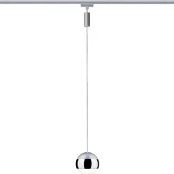 Skinnesystem ^ Paulmann URail Capsule II LED-pendel i krom