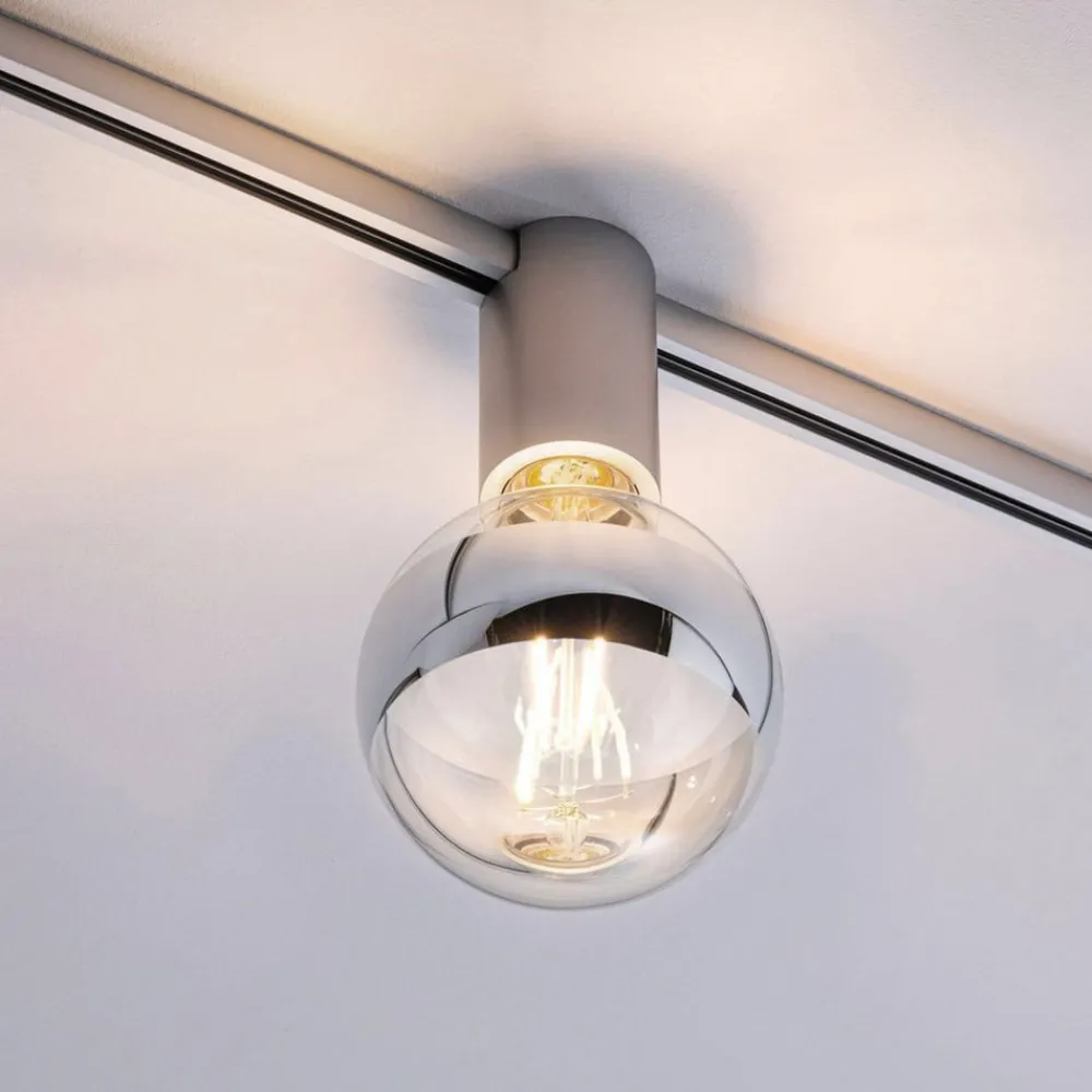 Skinnesystem ^ Paulmann URail Ceiling Socket E27, mat krom