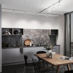 Skinnesystem ^ Paulmann URail Ceiling Socket E27, mat krom