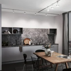 Skinnesystem ^ Paulmann URail Ceiling Socket E27, mat krom