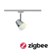 Skinnesystem ^ Paulmann URail Cone spot RGBW, mat krom, ZigBee