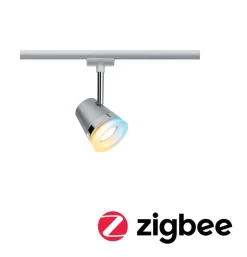 Paulmann Skinnesystem > URail Cone, ZigBee, CCT, mat krom
