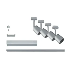 Paulmann Arbejdsrum/Kontor|Skinnesystem > URail Cover Set, 3 spots, track, krom