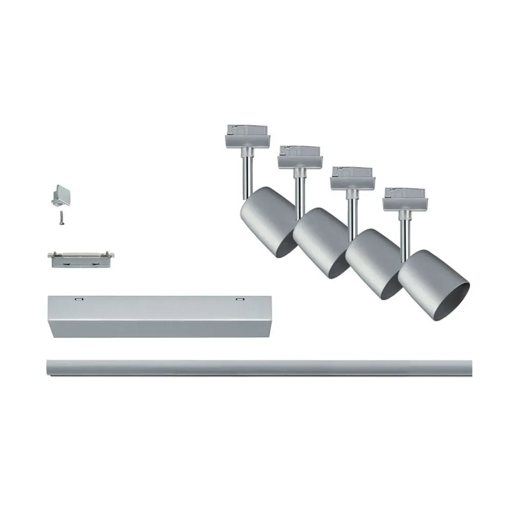 Paulmann Arbejdsrum/Kontor|Skinnesystem > URail Cover Set, 3 spots, track, krom